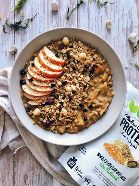 Apple Molasses Oats