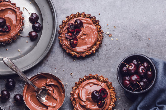 Plant Based Chocolate Tarts