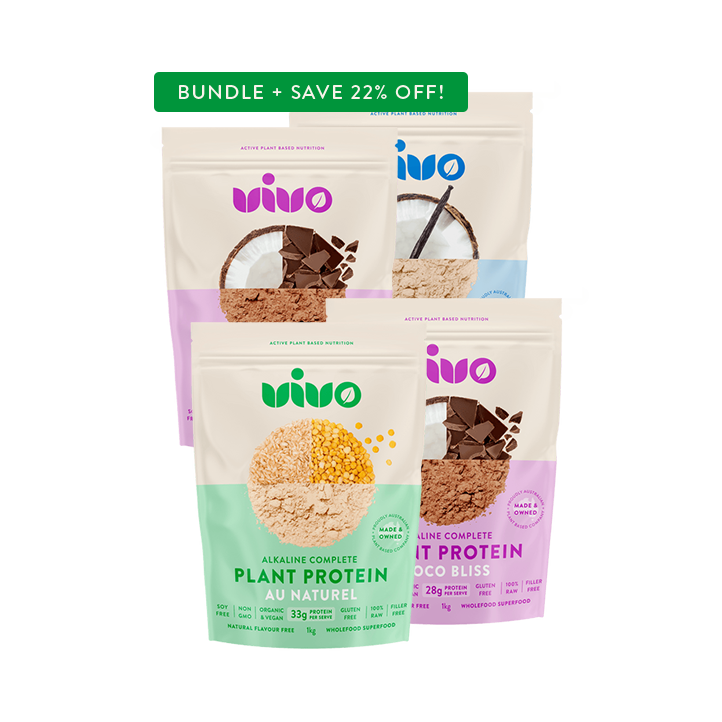 VIVO 4kg Bundle Pack - Plant Protein