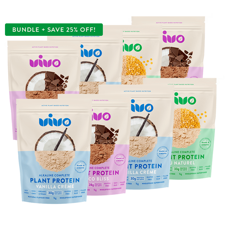 VIVO 8kg Bundle Pack - Plant Protein