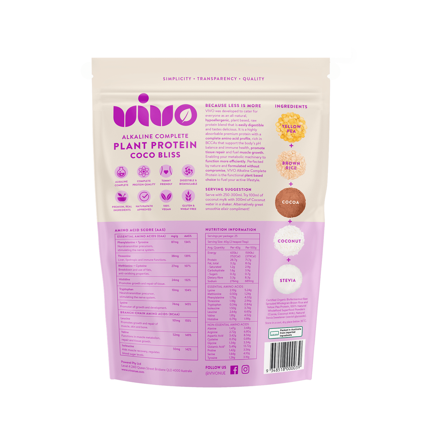 Coco Bliss - Plant Protein