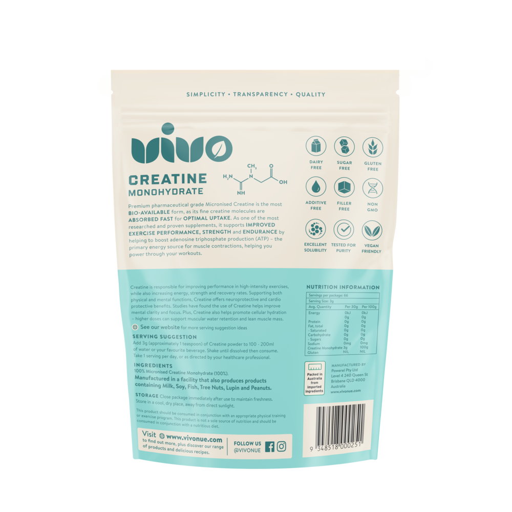 Creatine Pure - 100% Micronised Creatine Monohydrate