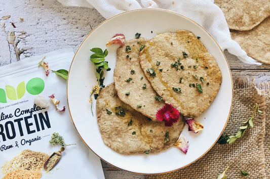 Healthy & Vegan Savoury Naan Bread Recipe!