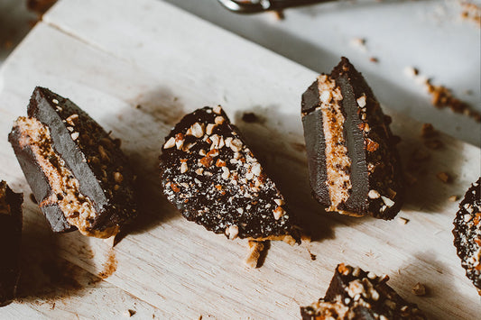 Raw Chocolate Almond Butter Cups